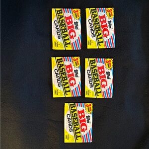 Topps Baseball Cards Pack with Yellow and Red Design